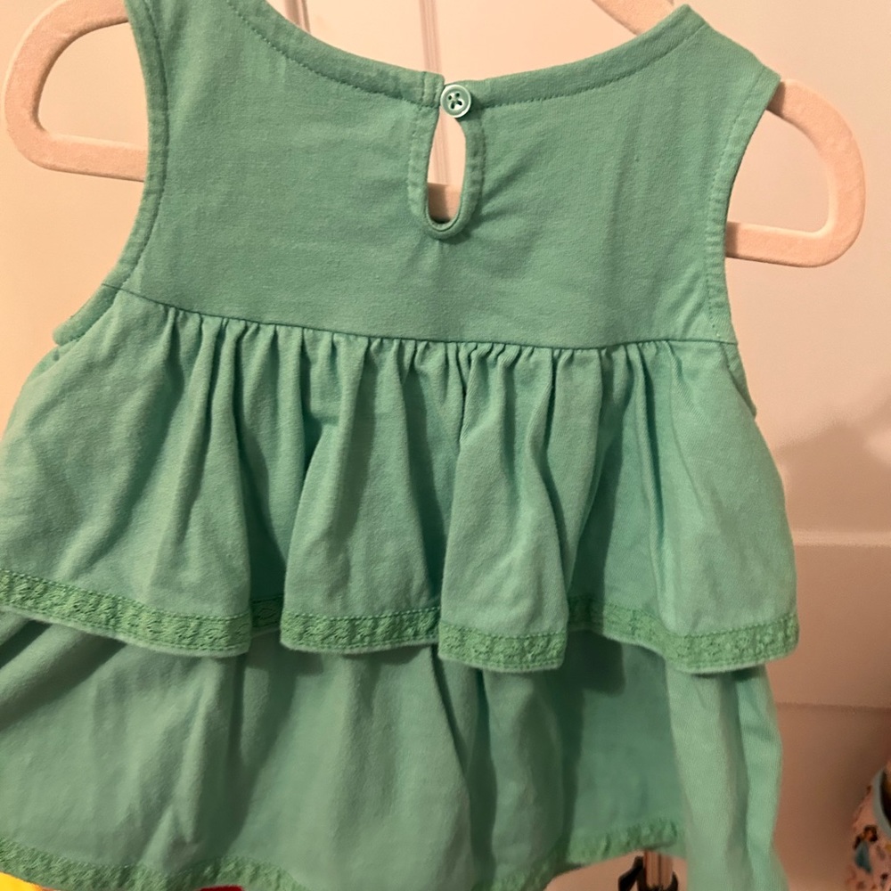 Janie and Jack 3T ruffle tier top. GUC. No stains or tears